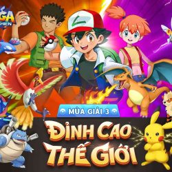 Cán mốc 1 triệu lượt tải, Mega Đại Chiến trở thành game đấu Pet Pokemon số 1 Việt Nam