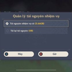 Xuất hiện tính năng giúp game thủ xóa tài nguyên cốt truyện
