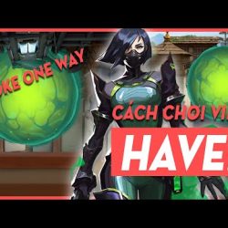 1️⃣【 Cách Chơi Viper HIỆU QUẢ map Haven - Smoke One Way Viper