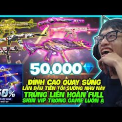 ĐỈNH CAO NHÂN LOẠI! HÙNG AKIRA SỐC VỚI NICK ẢO MA QUAY SÚNG TRÚNG LIÊN TIẾP 100000% HƠN 30 SKIN VIP