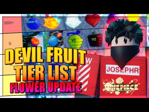 1️⃣【 Devil Fruit Damage Tier List After Flower Update with Buffed Fruits in A One Piece Game 】™️ Caothugame.net