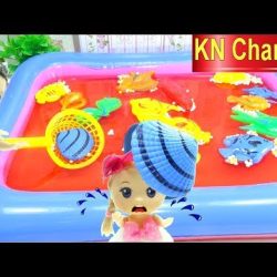 1️⃣【 Đồ chơi Câu Cá BÚP BÊ BARBIE BẮT CON SÒ LỤA