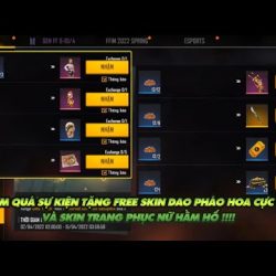 1️⃣【 FREE FIRE | THÈM QUÁ SỰ KIỆN TẶNG FREE SKIN DAO ĐẸP VÀ ĐỒ NỮ HẦM HỐ