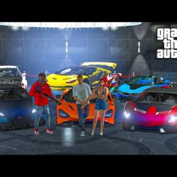 1️⃣【 GTA 5 : FRANKLIN'S NEW FRIEND AND NEW SUPERCARS