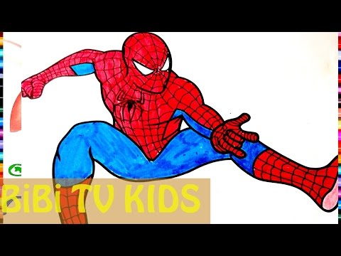 1️⃣【 Game tô màu người nhện | Tô màu siêu nhân | Tô màu superman | batman