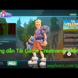 Hướng Dẫn Tải game Creativerse game giống minecraft nhưng nhiều tính năng hơn miễn phí trên Steam