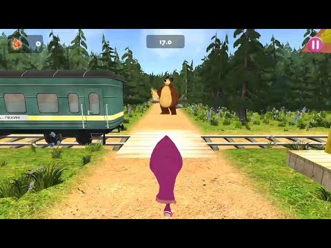 1️⃣【 Masha, run 2 Masha and Bear game by ИТМР Android Game for kids 】™️ Caothugame.net