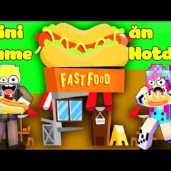 1️⃣【 ONE VÀ NOOB YETI THỬ THÁCH CHƠI MINI GAME AI LÀ NGƯỜI ĂN HOTDOG NHANH NHẤT MINECRAFT 】™️ Caothugame.net