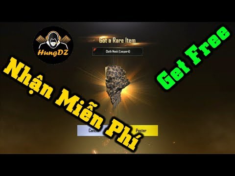 1️⃣【 PUBG Mobile - Hướng Dẫn Nhận Khăn Bịt Mặt Siêu Đẹp Miễn Phí 】™️ Caothugame.net