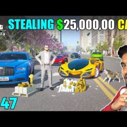 1️⃣【 STEALING WORLD'S BEST CARS | GTA V #147 GAMEPLAY