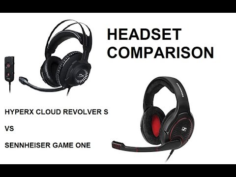 1️⃣【 Sennheiser Game One vs HyperX Cloud Revolver S 】™️ Caothugame.net