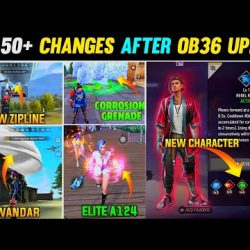 1️⃣【 TOP 50+ BIGGEST CHANGES IN FREE FIRE🔥🤯| OB36 UPDATE FREE FIRE | FREE FIRE NEW UPDATE