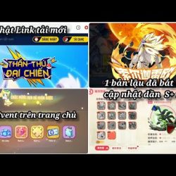 1️⃣【 Thần Thú Đại Chiến : Cập nhật Link tải mới, Code