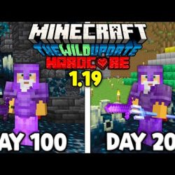 1️⃣【 Tóm Tắt 200 Ngày Minecraft 1.19 Sinh Tồn Siêu Khó Tôi Đánh Bại Warden ?? 】™️ Caothugame.net
