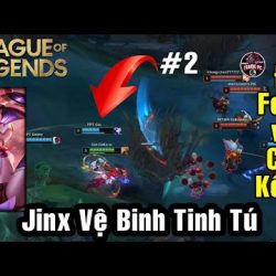 #Top1 : Cầm Jinx Vệ Binh Tinh Tú Đẹp Nhưng Đi Feed Là Chủ Yếu #2 | LMHT | TGAME PC