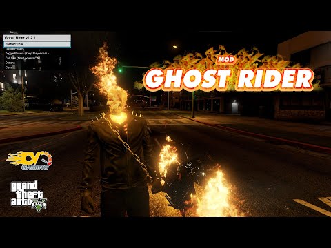 #Top1 : GTA 5 - Hướng dẫn Mod Nhân Vật Ghost Rider