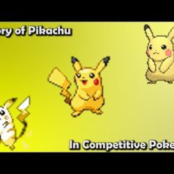 #Top1 : How GOOD was Pikachu ACTUALLY? - History of Pikachu in Competitive Pokemon (Gens 1-6)