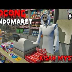 #Top1 : POCONG KELAPARAN MASUK INDOMARET - GTA 5 HORROR PARODY