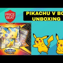 #Top1 : Pokémon Pikachu V Box Unboxing & Price Game