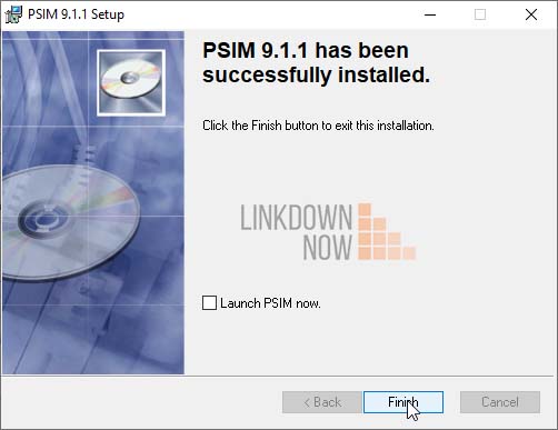 Load Psim phần mềm 9.1.1