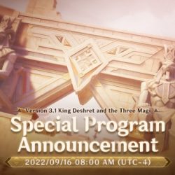 [Cập nhật] Code livestream Genshin Impact 3.1 mới nhất