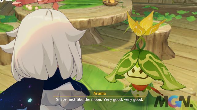 Arama đã mô tả Paimon giống như mặt trăng