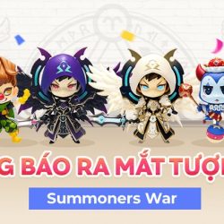 Com2uS tung ra bộ sưu tập gồm 6 nhân vật tượng SD của Summoners War