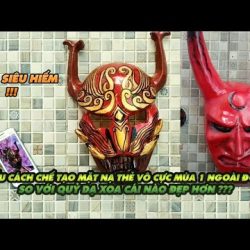 1️⃣【 Free Fire| Tìm hiểu cách chế tạo ra mặt nạ thẻ vô cực mùa 1 ngoài đời thực