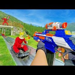 1️⃣【 Nerf War | Amusement Park Battle 17 (Nerf First Person Shooter) 】™️ Caothugame.net