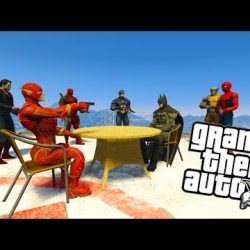 1️⃣【 RULETA RUSA DE SUPERHEROES EN GTA 5 l ¿QUIEN VENCERA? GTA 5 MODS l Yokai Games l 】™️ Caothugame.net