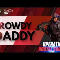1️⃣【 ?Telugu Gaming | Operation BRUTAL SWARM Rainbow Six Siege Live | Only PC Games | ROWDY DADDY