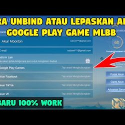 #Top1 : CARA UNBIND AKUN GOOGLE PLAY GAME MOBILE LEGENDS TERBARU 100% WORK