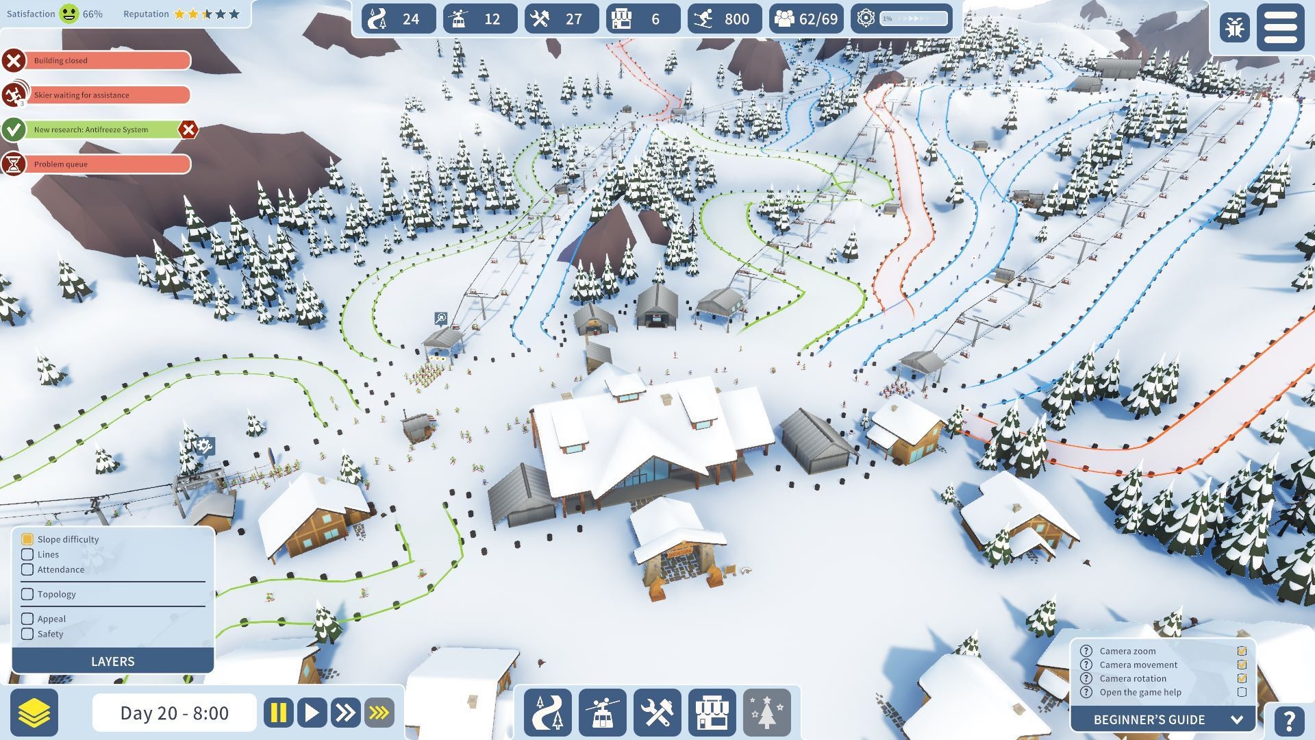 Snowtopia: Ski Resort Builder - Tai game